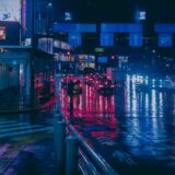 夜の街の様子