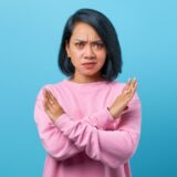 気軽な様子の女性