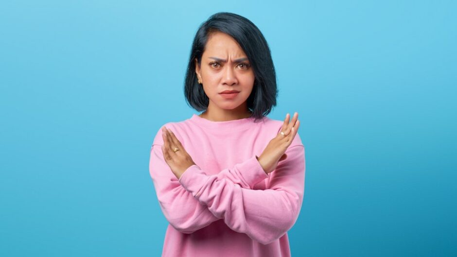 気軽な様子の女性