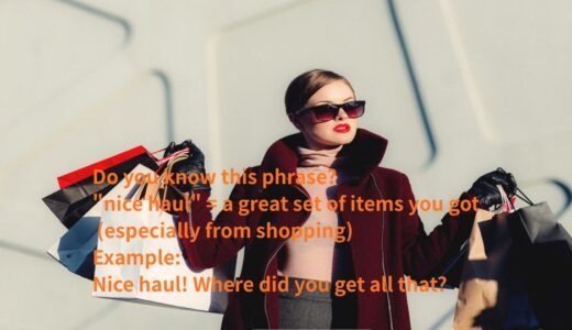 nice haulとは？「いい買い物したね」という意味の英語表現