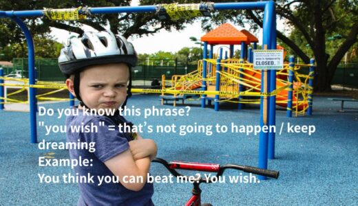 you wishの意味とは？「無理だね」という英語表現