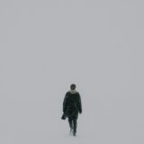 not even close, man walking alone