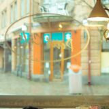 cafe where someone mulls things over