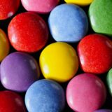 色とりどりの砂糖菓子
